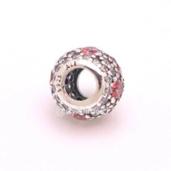 Elegant Silver and Pink Charm Bead - Picture 4 of 5